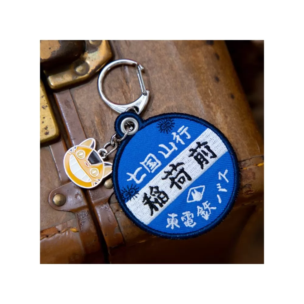 New Porte-clés Broderie Arret De Bus - Mon Voisin Totoro Porte-clés