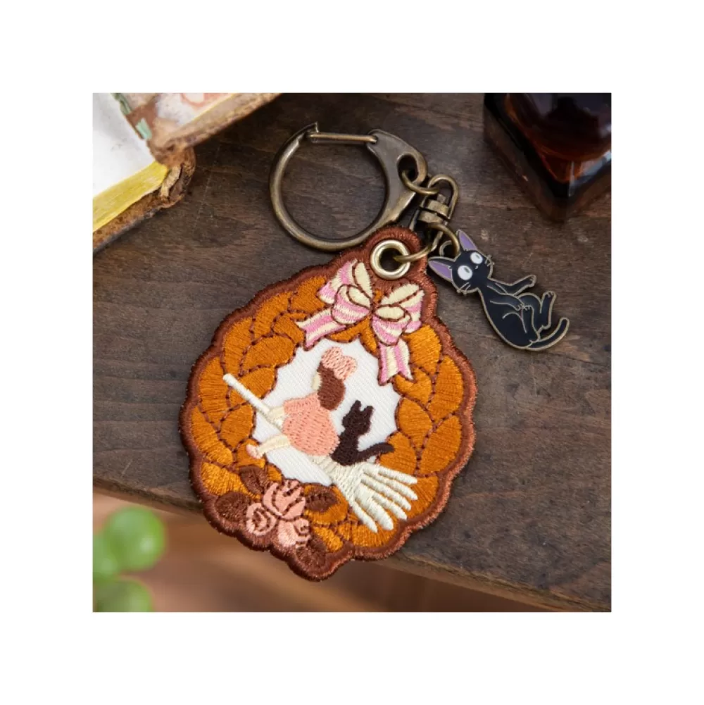 Clearance Porte-clés Broderie Couronne De Pain - Kiki La Petite Sorciere Porte-clés