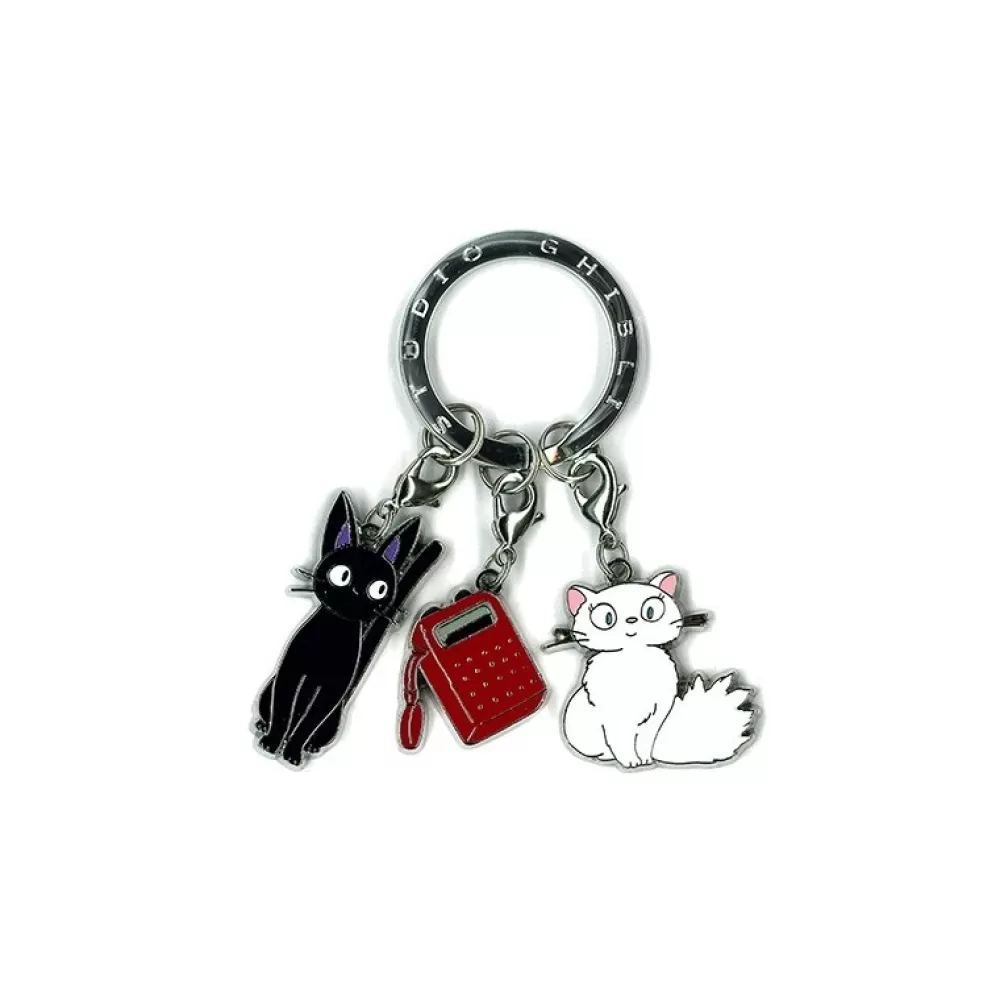 Outlet Porte-clés Metal 3 Personnages Kiki - Kiki La Petite Sorciere Porte-clés