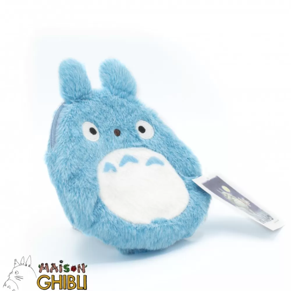 Clearance Porte-Monnaie Peluche Totoro Bleu - Mon Voisin Totoro Porte-Monnaie Peluche