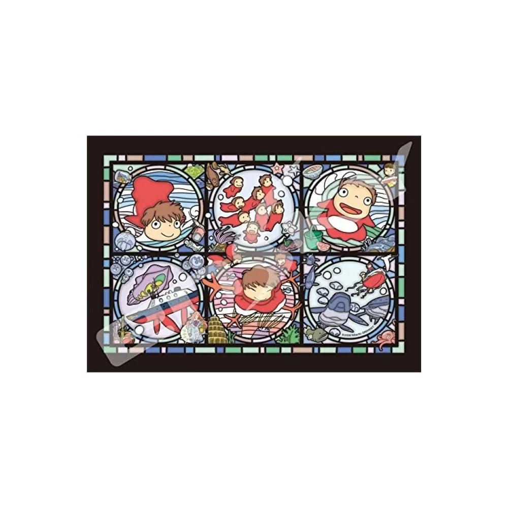 Store Puzzle Vitrail 208P Plein De Ponyos - Ponyo Sur La Falaise Puzzle