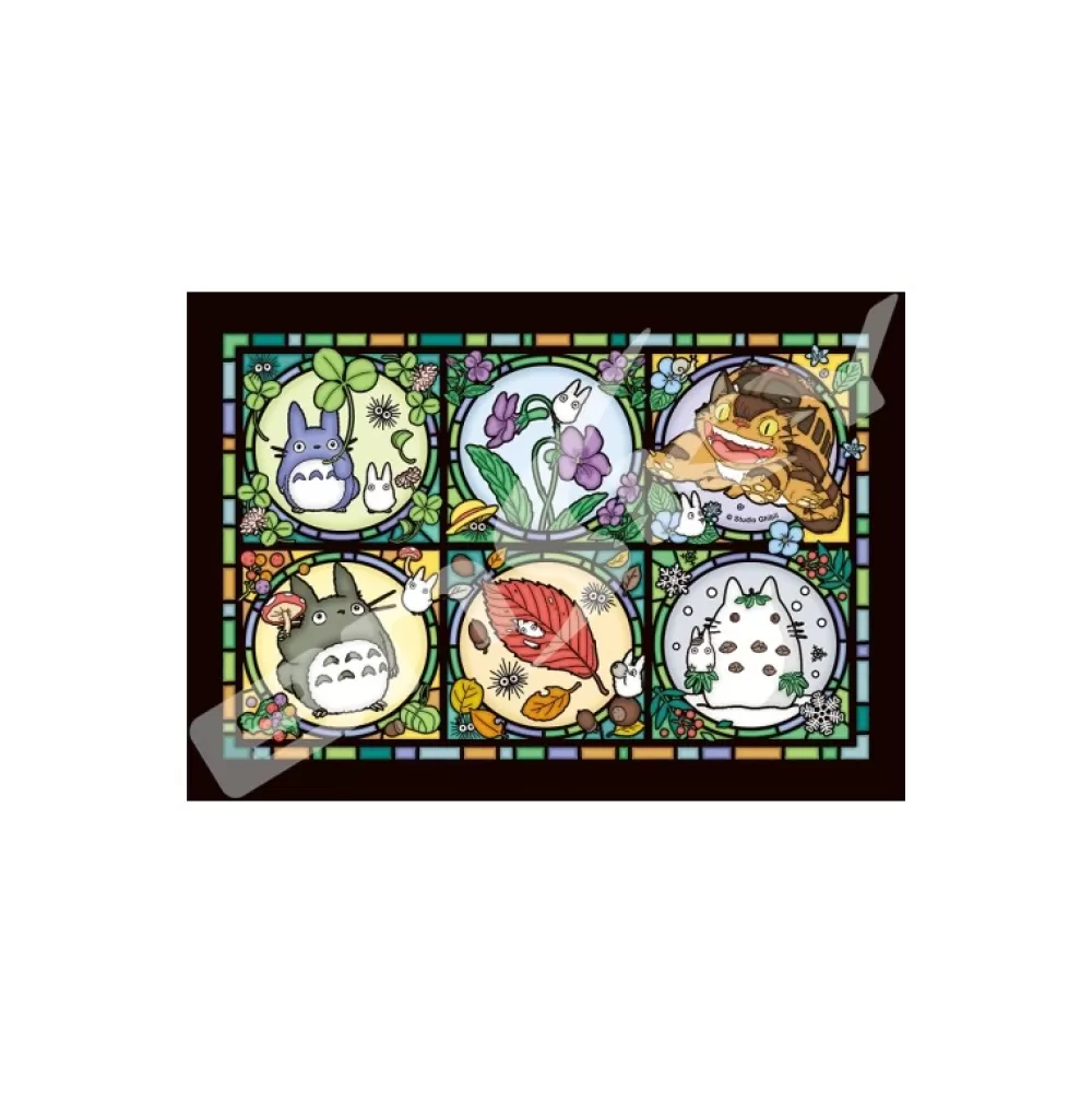 Store Puzzle Vitrail 208P Toutes Les Saisons - Mon Voisin Totoro Puzzle