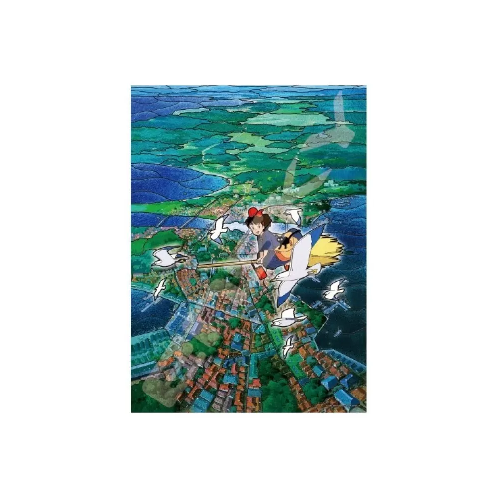 Fashion Puzzle Vitrail 500P Ciel De Koriko - Kiki La Petite Sorciere Puzzle