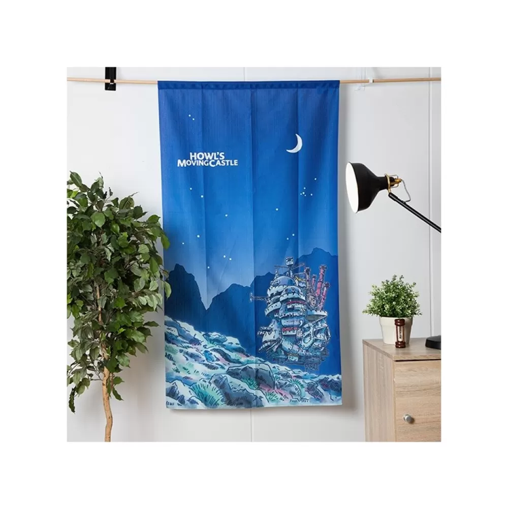 New Rideaux Japonais Nuit De Lune - Le Chateau Dans Le Ciel Décoration Murale