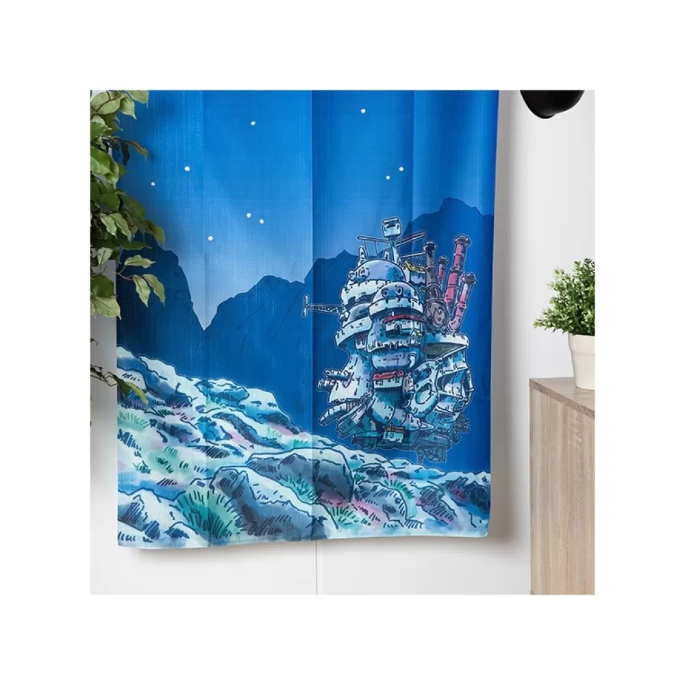 New Rideaux Japonais Nuit De Lune - Le Chateau Dans Le Ciel Décoration Murale