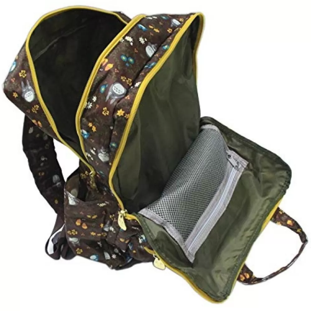 New Sac A Dos Pliable Totoro Feuilles - Mon Voisin Totoro Sacs
