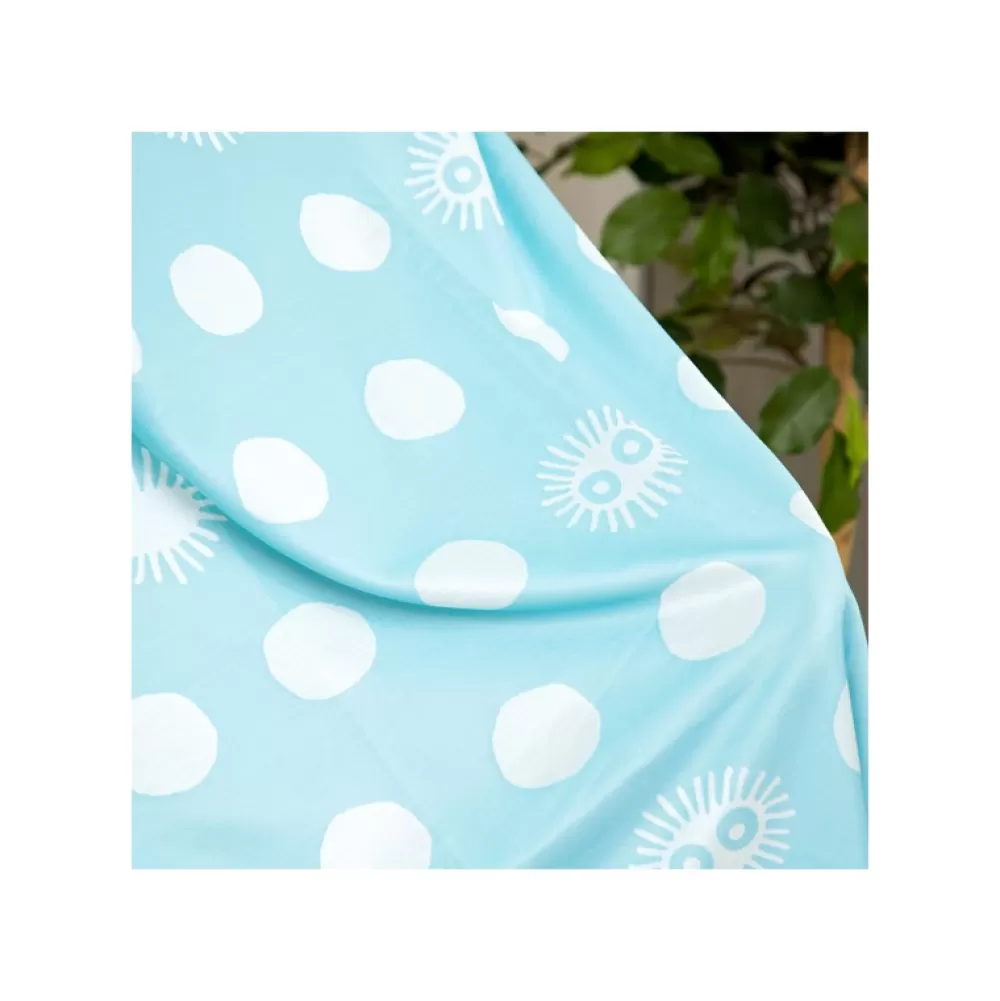 New Serviette De Plage Motifs Noiraude 85 X 115 Cm - Mon Voisin Totoro Linge De Maison