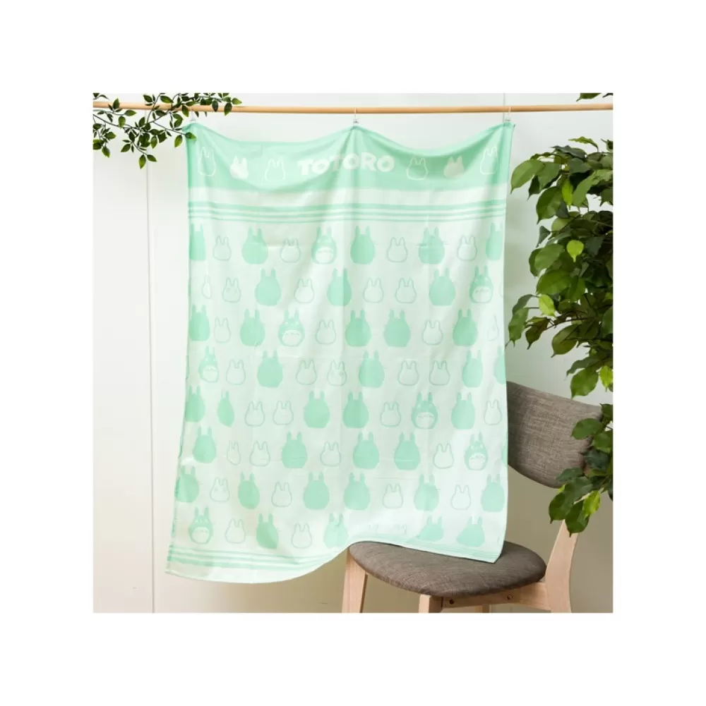 Discount Serviette De Plage Motifs Totoro 85 X 115 Cm - Mon Voisin Totoro Linge De Maison