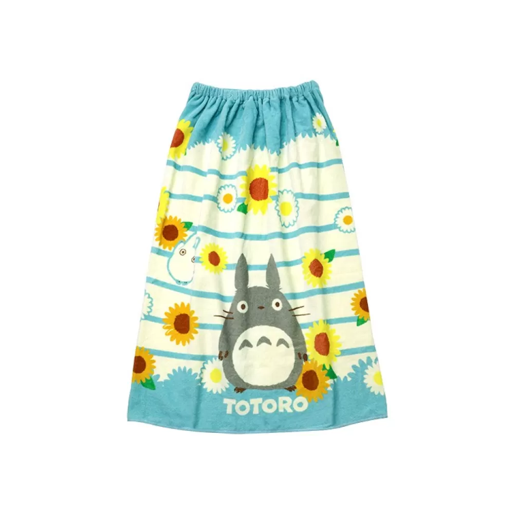 New Serviette De Plage Tournesols 80 X 110 Cm - Mon Voisin Totoro Linge De Maison