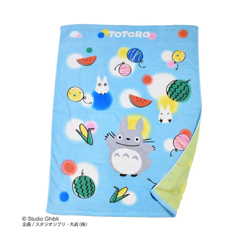 Hot Serviette De Plage Vacances D'Ete 85 X 115 Cm - Mon Voisin Totoro Linge De Maison