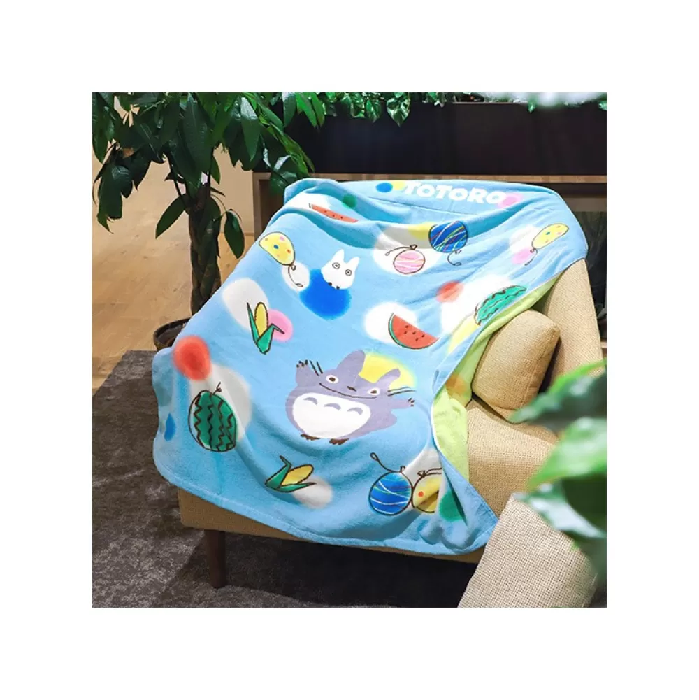 Hot Serviette De Plage Vacances D'Ete 85 X 115 Cm - Mon Voisin Totoro Linge De Maison