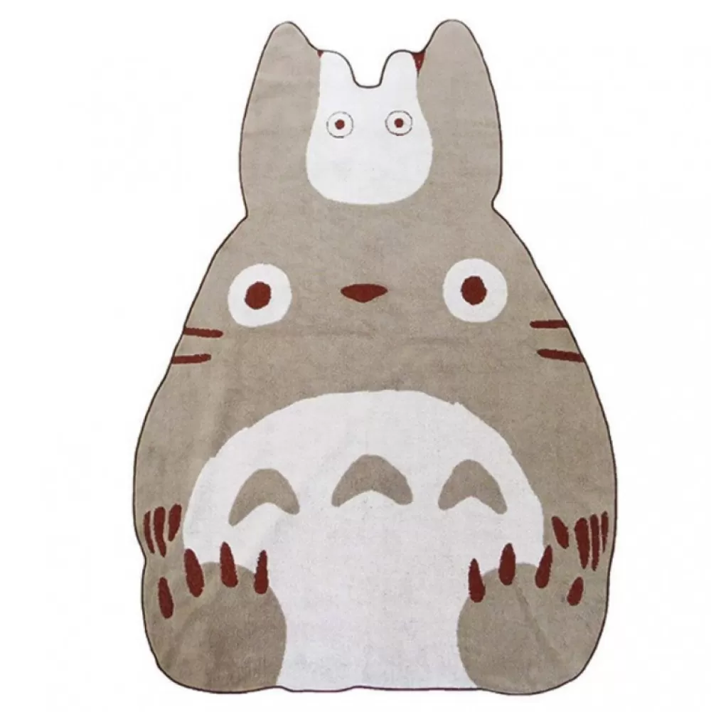 Fashion Serviette Silhouette Totoro 80 X 115 Cm - Mon Voisin Totoro Linge De Maison