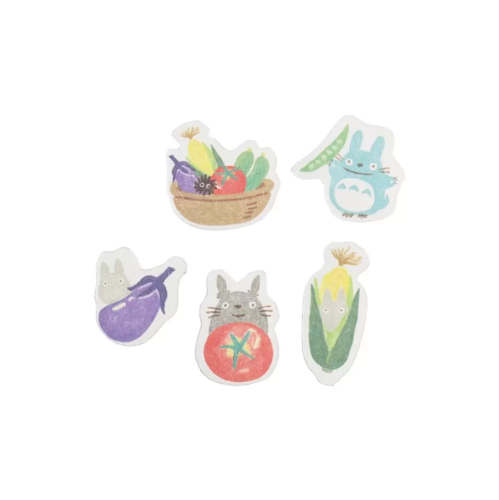 Flash Sale Set De Stickers Break Time Legumes - Mon Voisin Totoro Petit Matériel