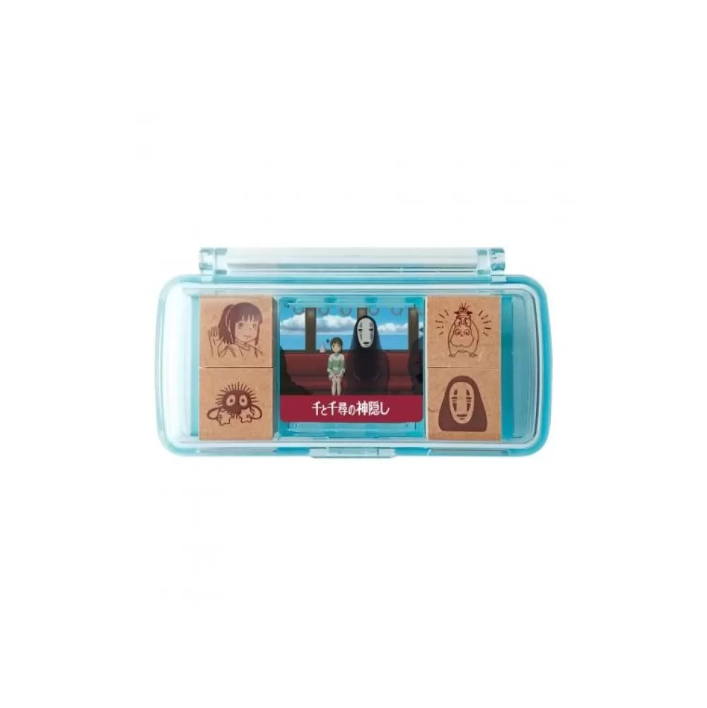 Fashion Set De Tampons Bleu Chihiro Dans Le Train - Le Voyage De Chihiro Petit Matériel