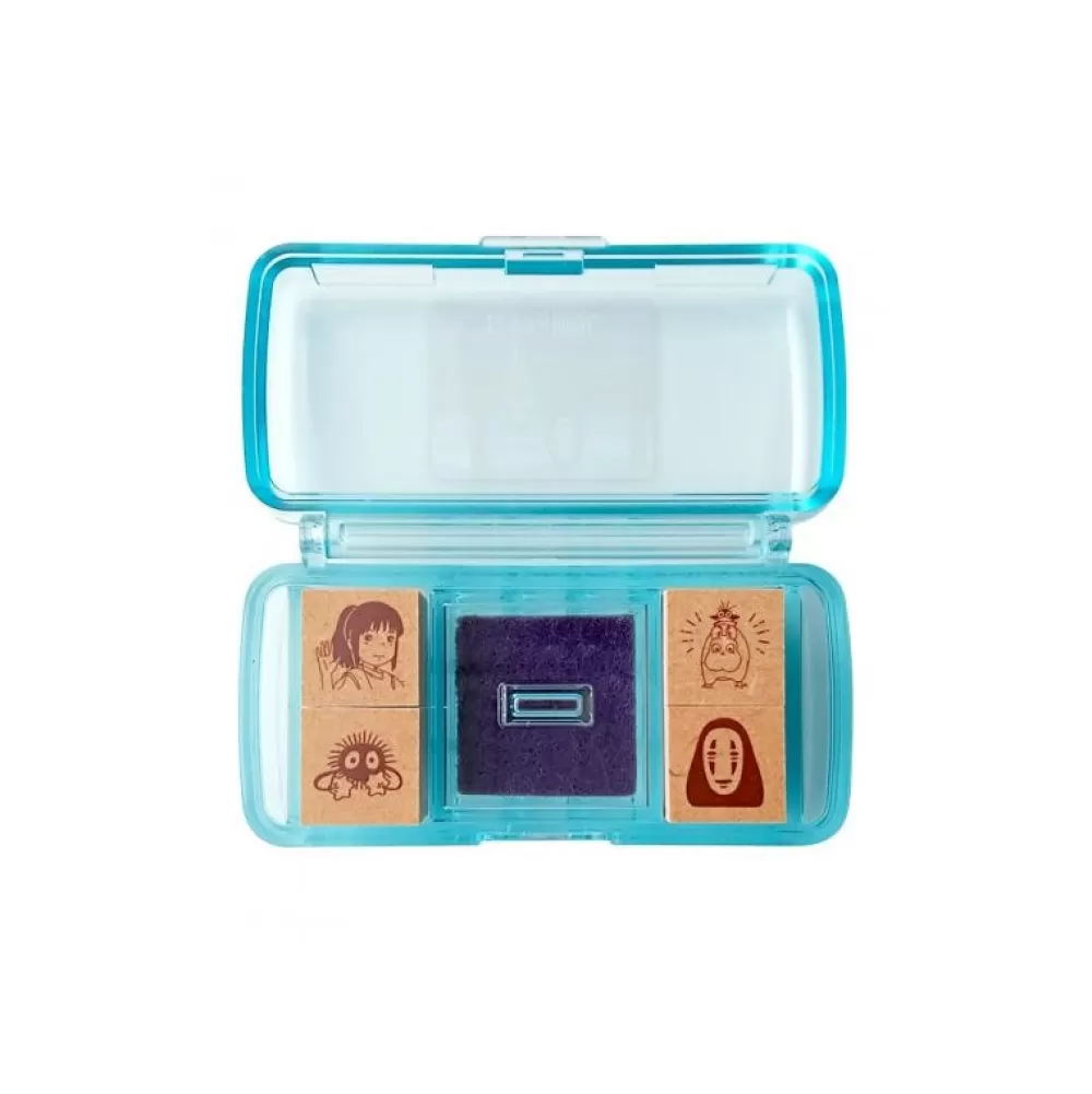 Fashion Set De Tampons Bleu Chihiro Dans Le Train - Le Voyage De Chihiro Petit Matériel