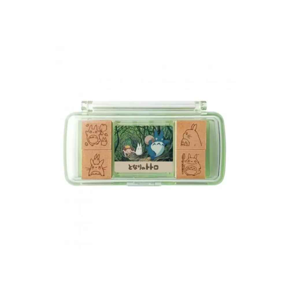 Fashion Set De Tampons Vert Totoro - Mon Voisin Totoro Petit Matériel
