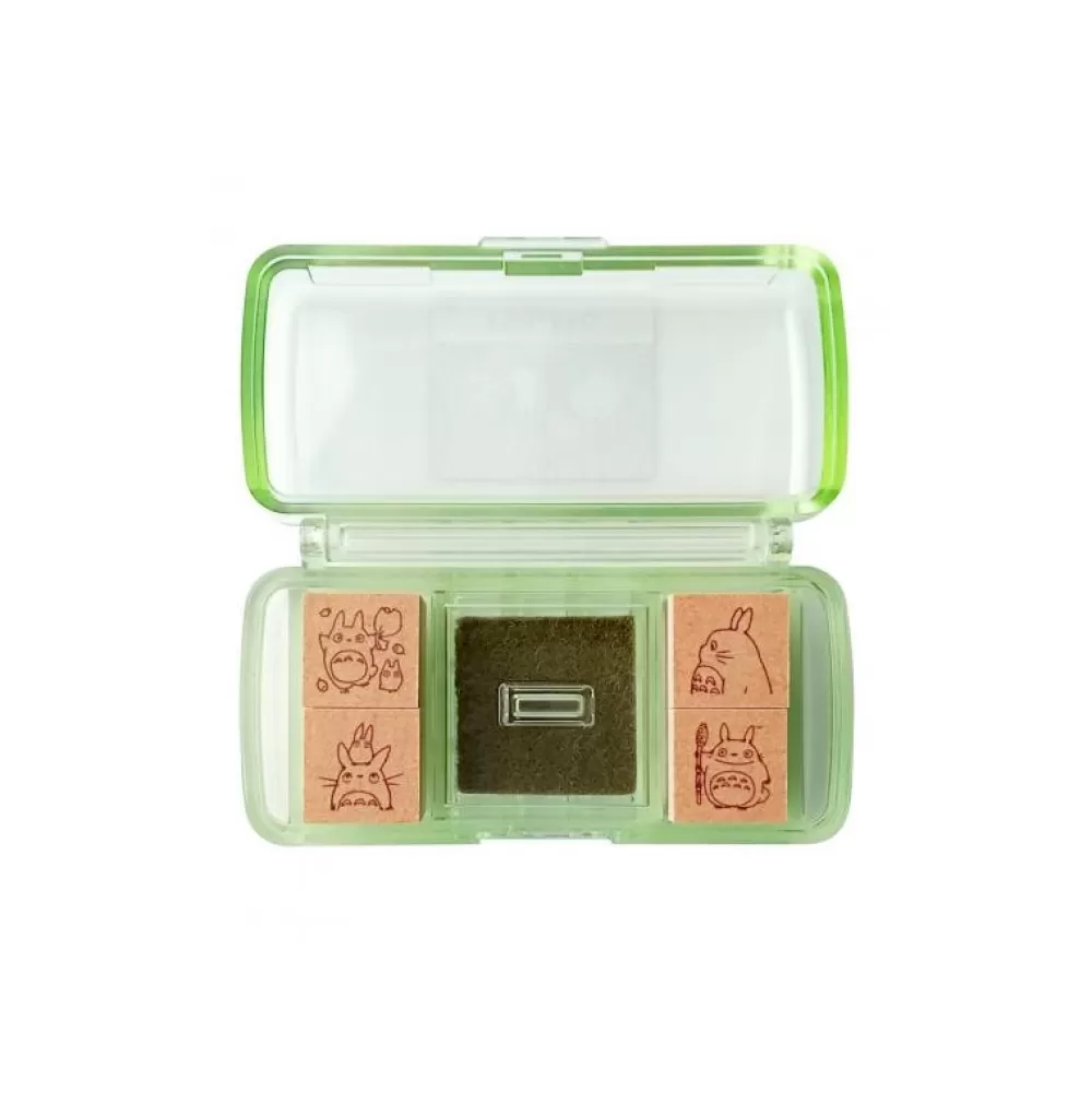 Fashion Set De Tampons Vert Totoro - Mon Voisin Totoro Petit Matériel