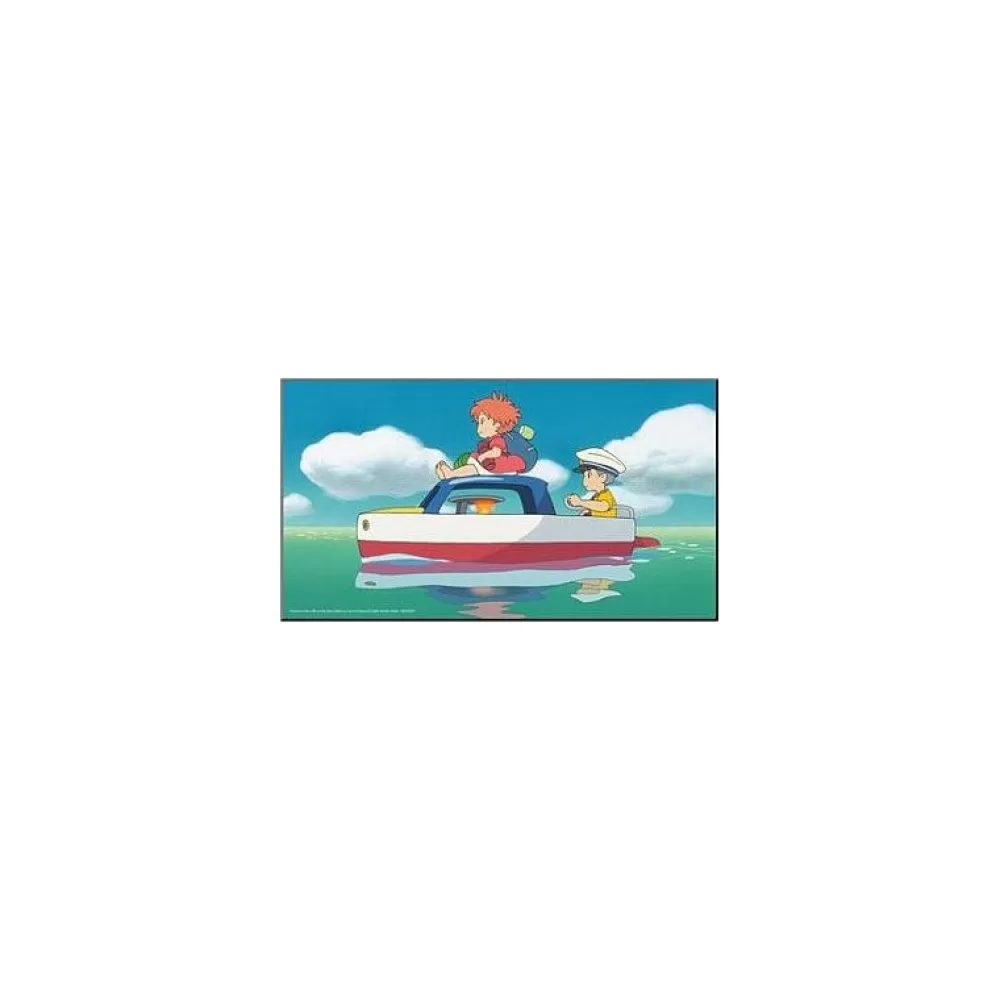 Sale Tableau Ghibli 02 - Ponyo Et Sosuke Décoration Murale