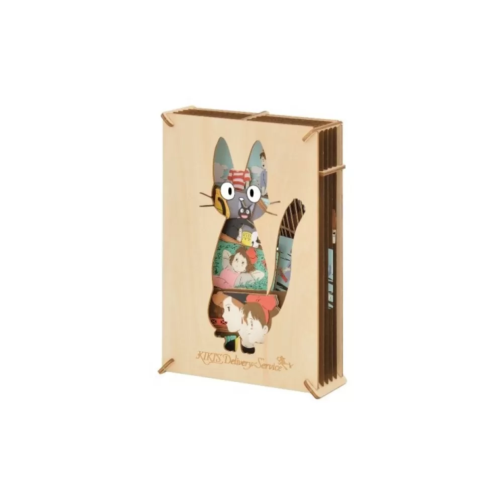 Hot Theatre De Papier Style Bois Silhouette Jiji - Kiki La Petite Sorcier Loisirs Créatifs