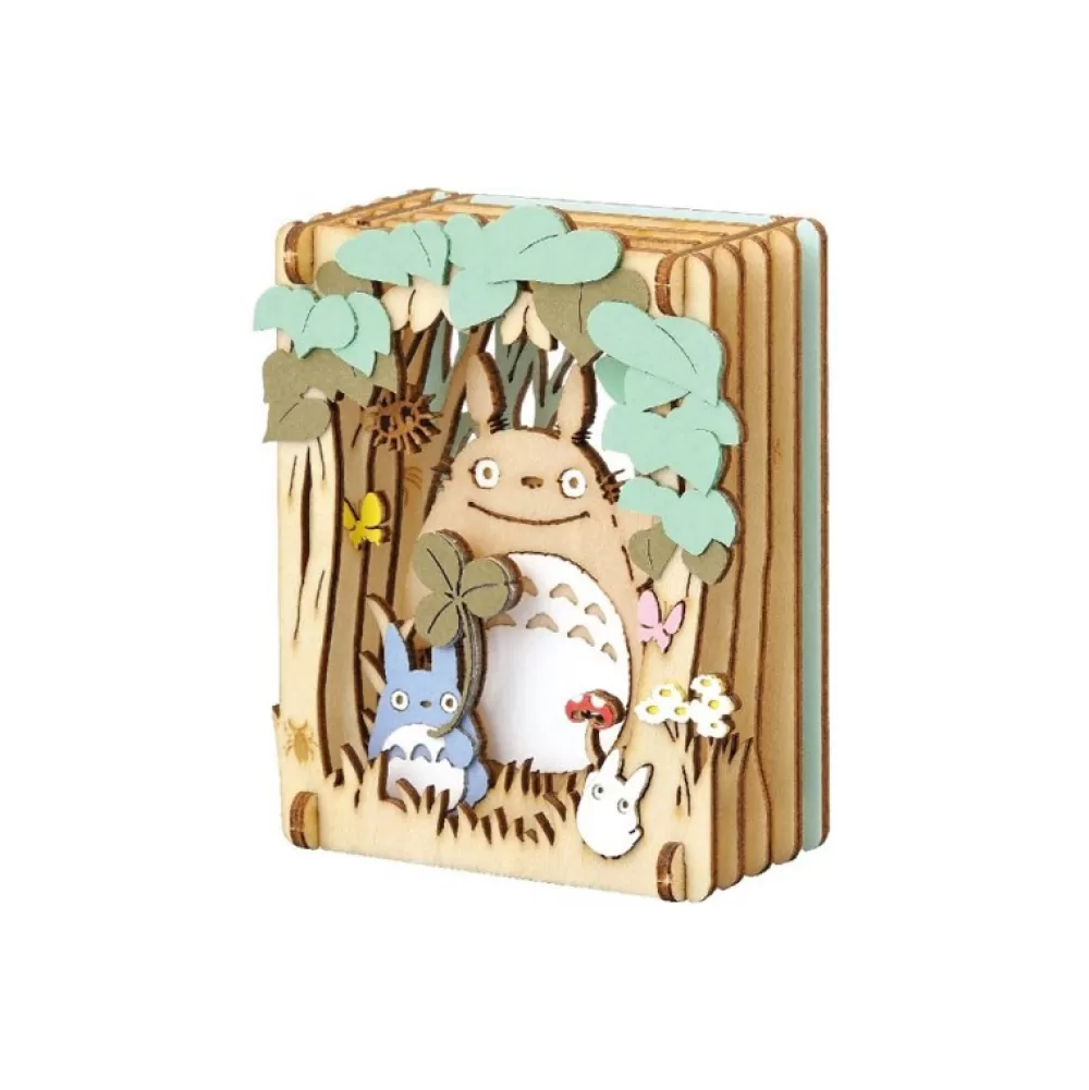 Flash Sale Theatre De Papier Style Bois Totoro Dondoko - Mon Voisin Totoro Loisirs Créatifs