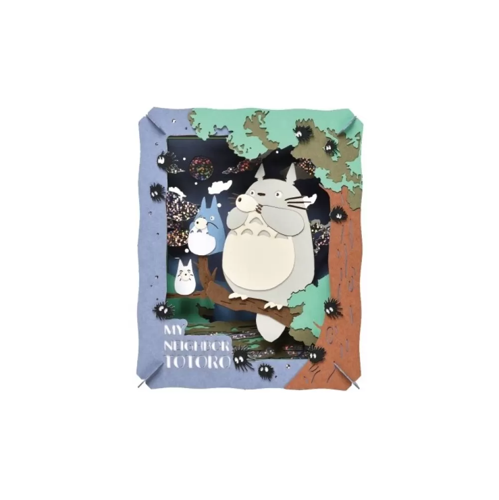 Fashion Theatre De Papier Totoro Joue De L'Ocarina - Mon Voisin Totoro Loisirs Créatifs