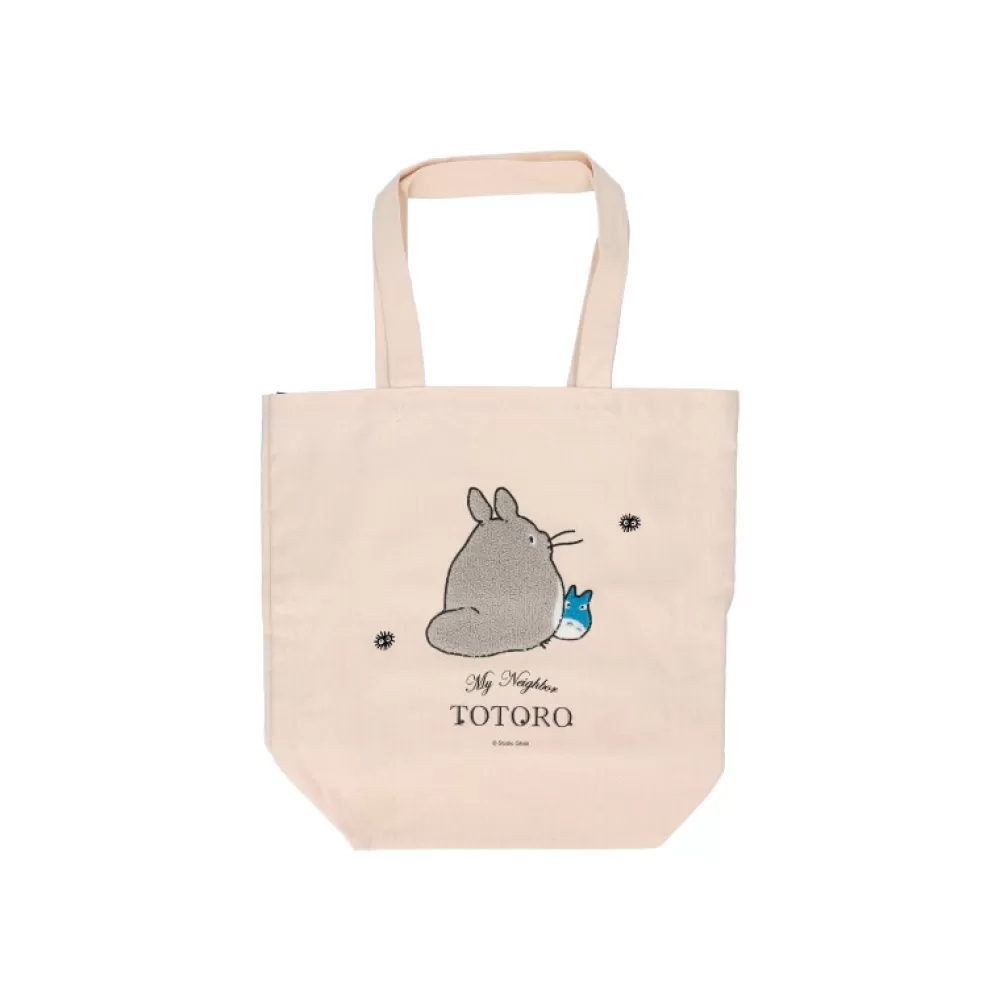 Best Sale Tote Bag Brode Totoro S'En Va - Mon Voisin Totoro Sacs